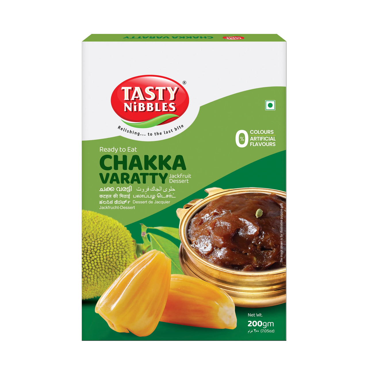 TASTY NIBBLES-Chakka Varratty-Jack Fruit Dessert-Ready To Eat-200g