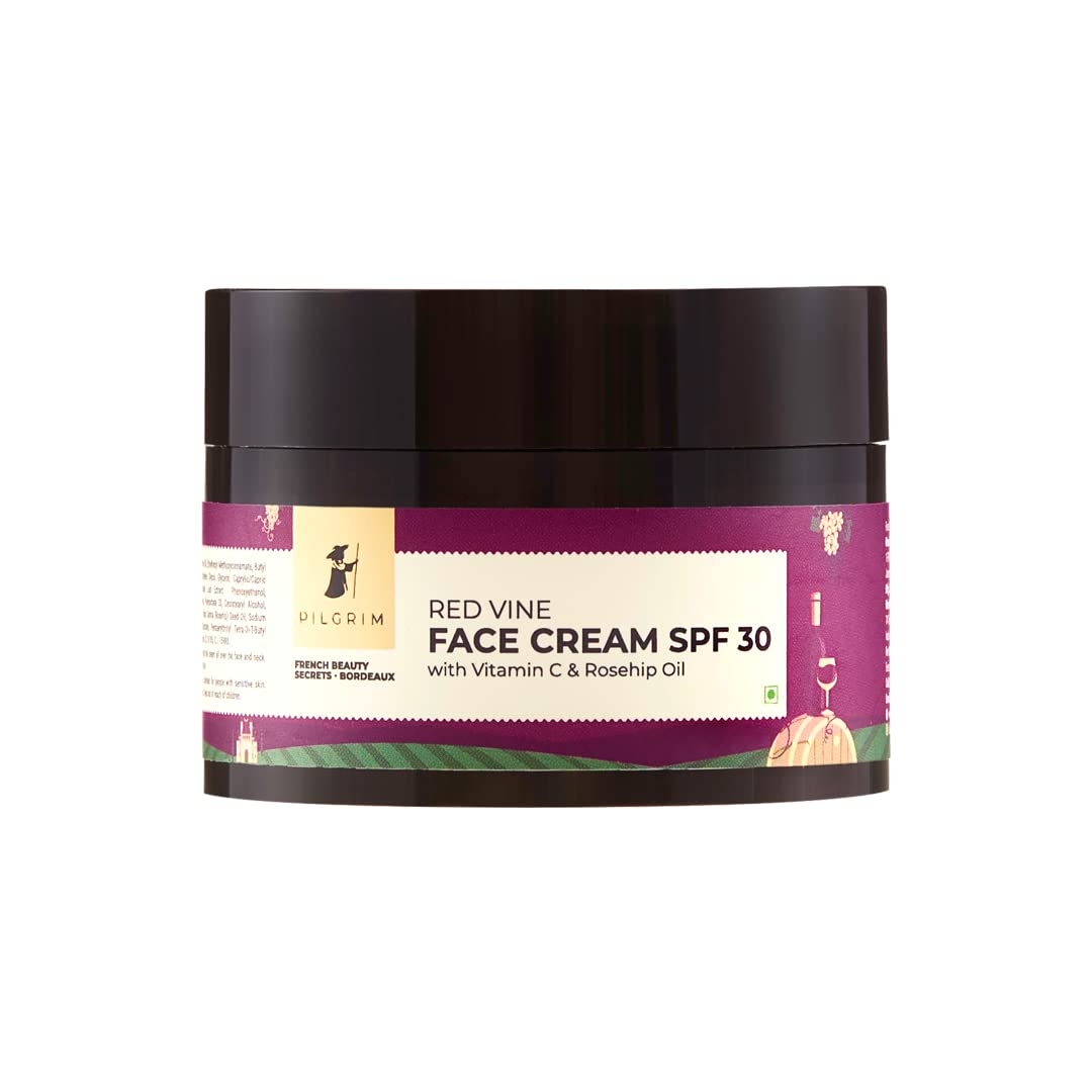 PILGRIM - French Red Vine Face Cream with SPF 30 50g