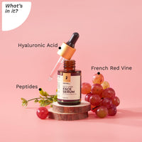 Thumbnail for PILGRIM - French Red Vine & Hyaluronic acid serum with peptides 30ml