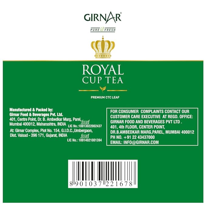 GIRNAR- Royal Cup Tea -1kg Pouch