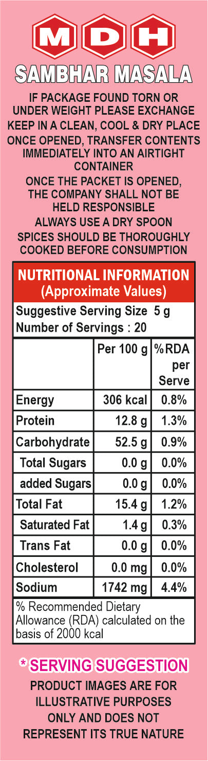 MDH-Sambar Masala-100g