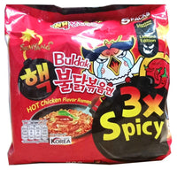 Thumbnail for SAMYANG Buldak Hot Chicken Flavor Ramen Noodles- 3X SPICY 140g-Pack of 5