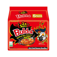 Thumbnail for SAMYANG Buldak Hot Chicken Flavor Ramen Noodles- 2X SPICY 140g-Pack of 5