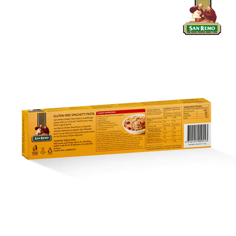 SAN REMO-Spaghetti-Gluten Free-500g