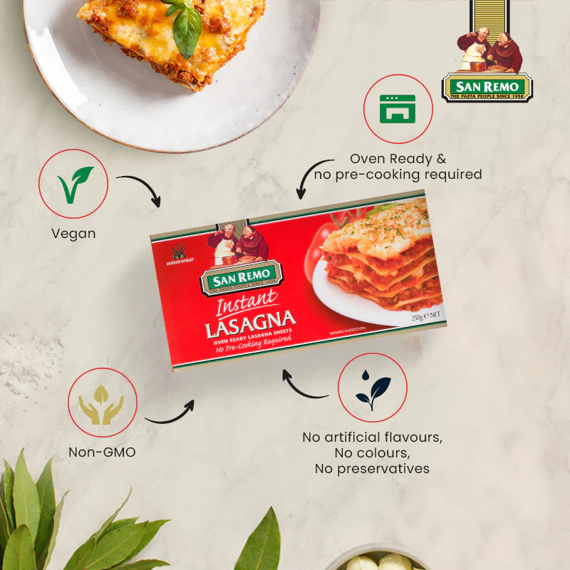 SAN REMO-Instant Lasagna-250g