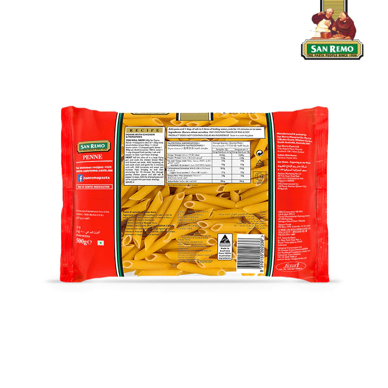 SAN REMO-Penne-500g