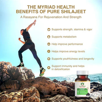 Shilajeet Rasayana 30gm 60 Tablets | Energy & Vitality Boost