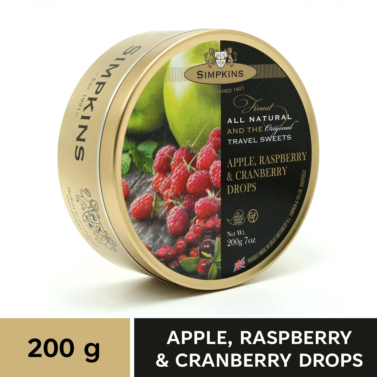 SIMPKINS-Apple, Raspberry and Cranberry-200g