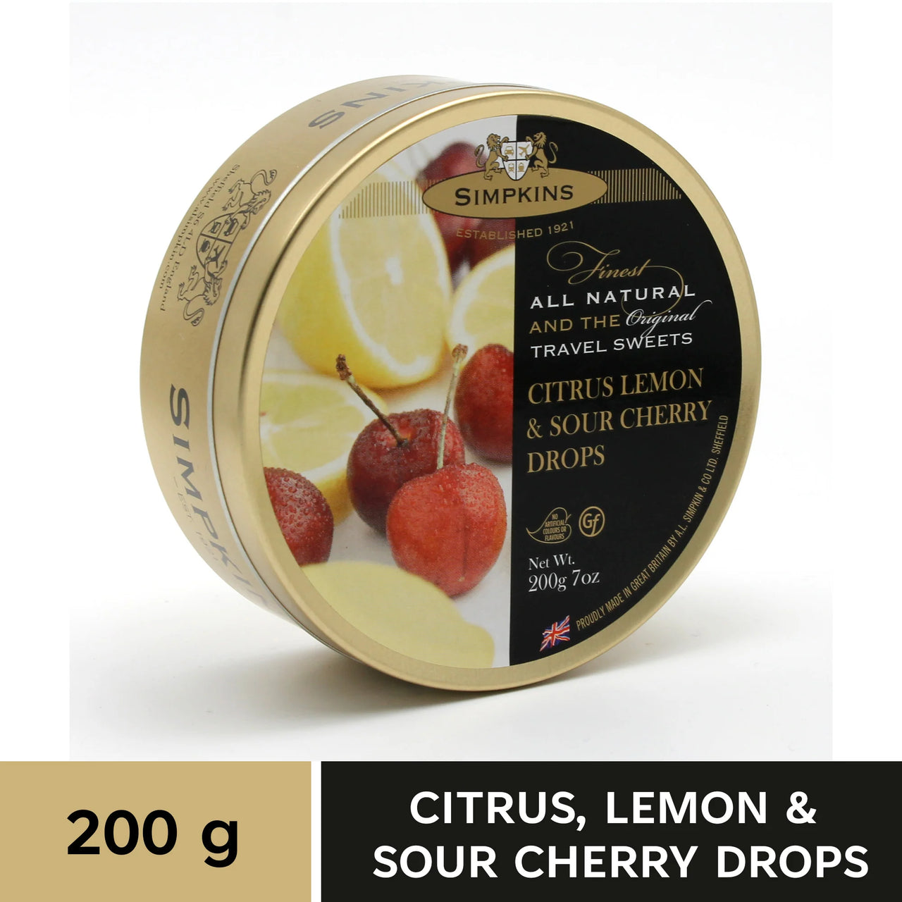 SIMPKINS-Citrus, Lemon and Sour Cherry-200g