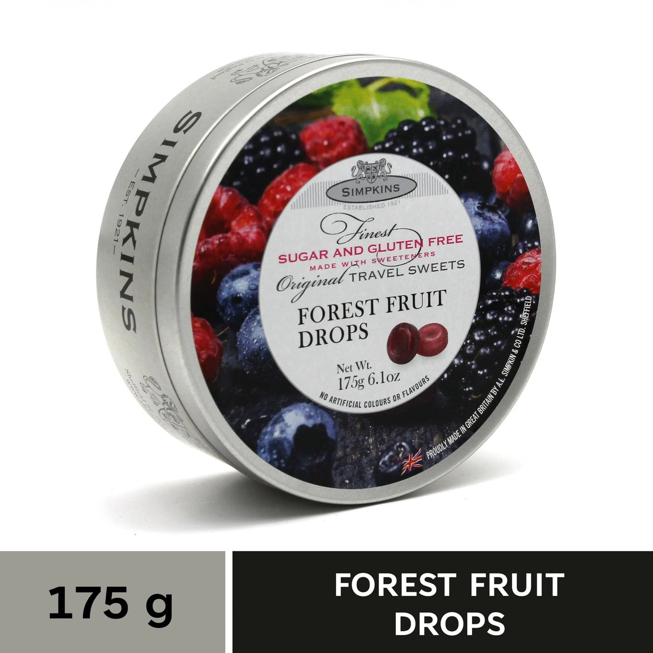 SIMPKINS-Forest Fruit-Sugar Free-175g