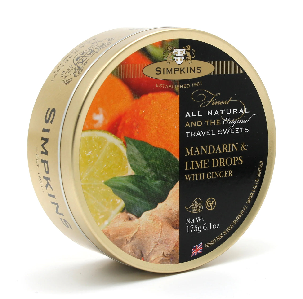 SIMPKINS-Mandarin Lime & Ginger-175g