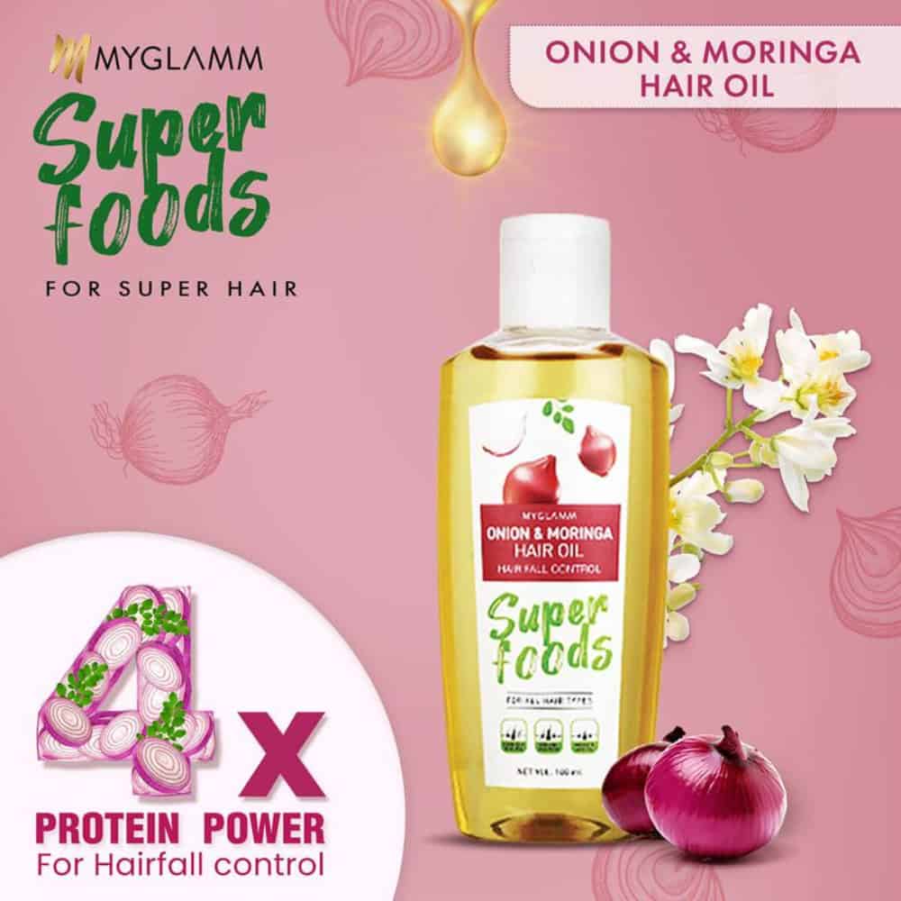 MYGLAMM-Onion and Moringa Hair Oil-100ml