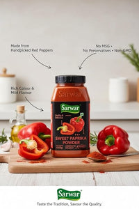 Thumbnail for Sarwar - Sweet Paprika Powder 450gm | 100% Pure Natural Spice | Pack of 12 Pcs