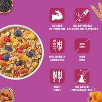 Thumbnail for Bagrry's - Swiss Style Muesli 500gm Box | High Fibre with Added Bran 1 + 1 Free