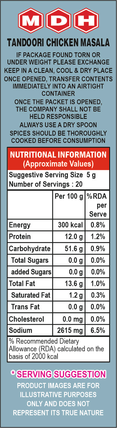 MDH-Tandoori Chicken Masala-100g