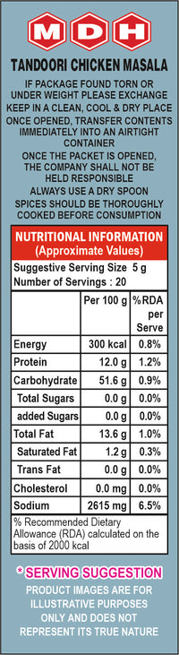Thumbnail for MDH-Tandoori Chicken Masala-100g