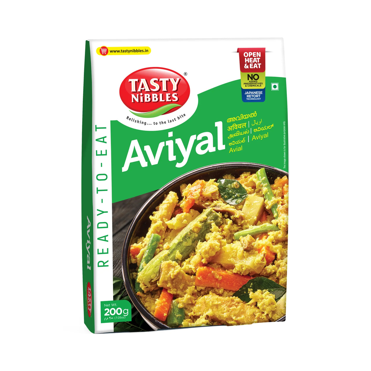 TASTY NIBBLES-Avial Curry-Ready To Eat-200g