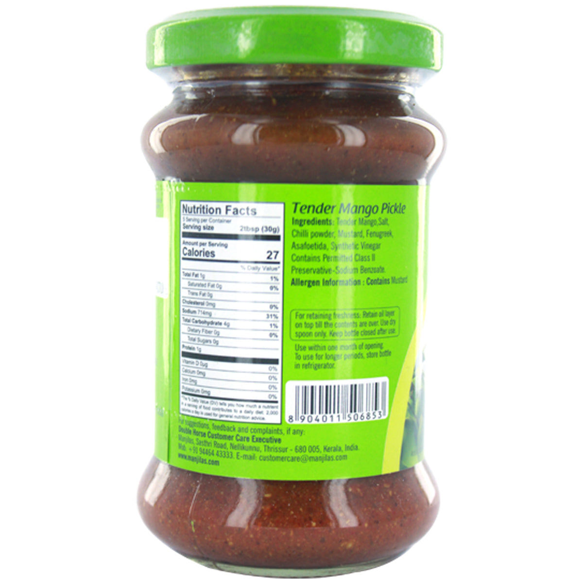 DOUBLE HORSE Tender Mango Pickle 150gm