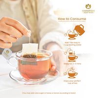 Thumbnail for Turmeric Ginger Tea 30gm | Immunity & Digestion Boosting Ayurvedic Blend
