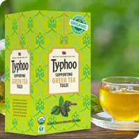 Thumbnail for TYPHOO-Organic Green Tea Tulsi-25 Tea Bags