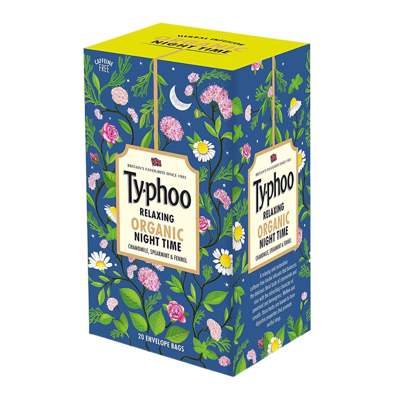 TYPHOO-Relaxing Organic Night Time Tea-20 Tea Bags