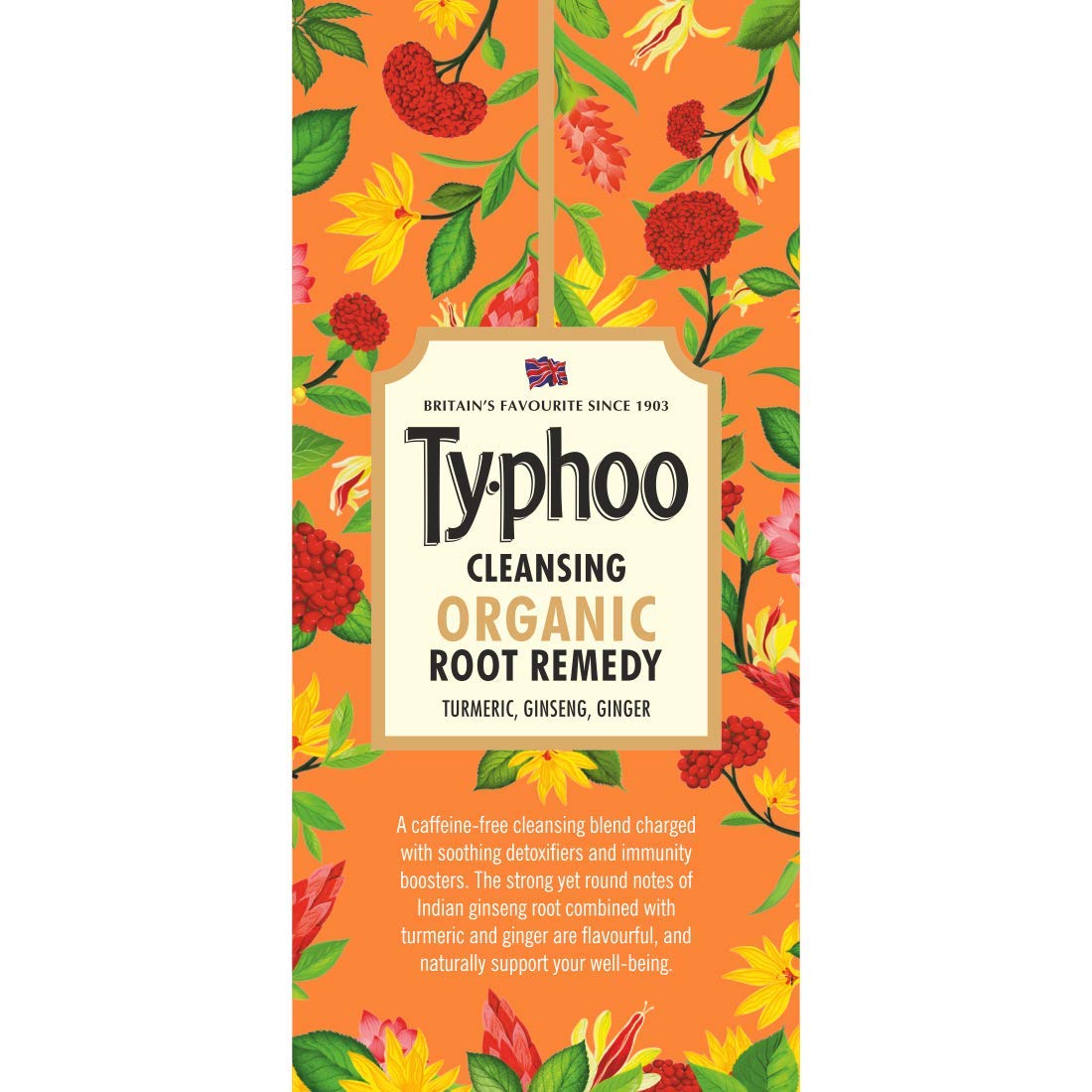 TYPHOO-Cleansing Organic Root Remedy Tea -20 Tea Bags