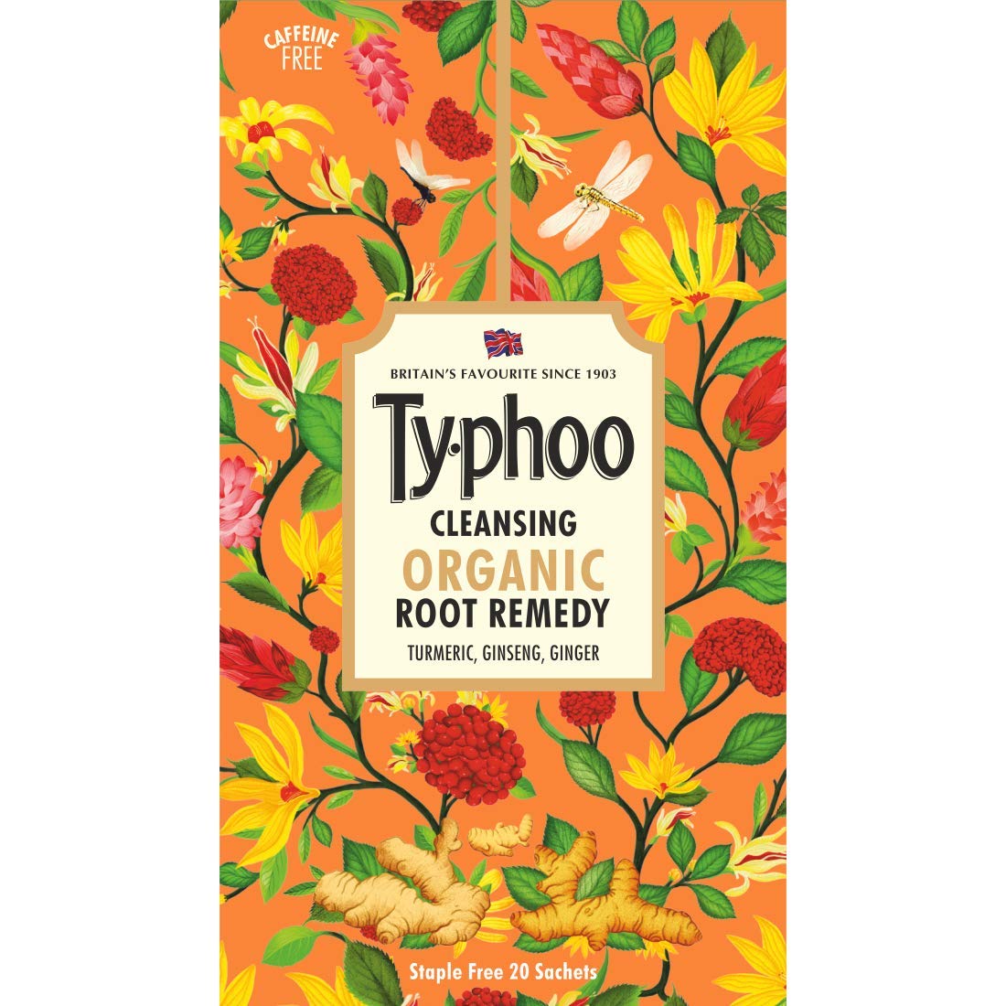 TYPHOO-Cleansing Organic Root Remedy Tea -20 Tea Bags