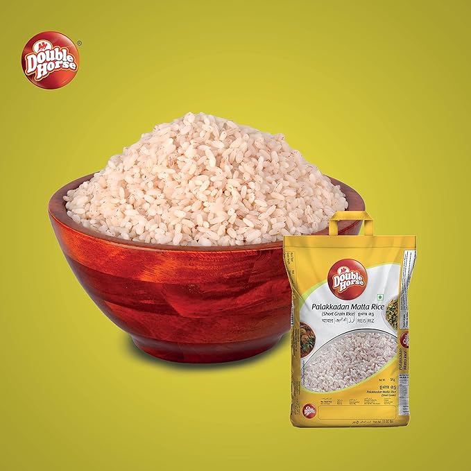 DOUBLE HORSE - Unda Matta Rice 5Kg | Red Rice | Fibre Rich