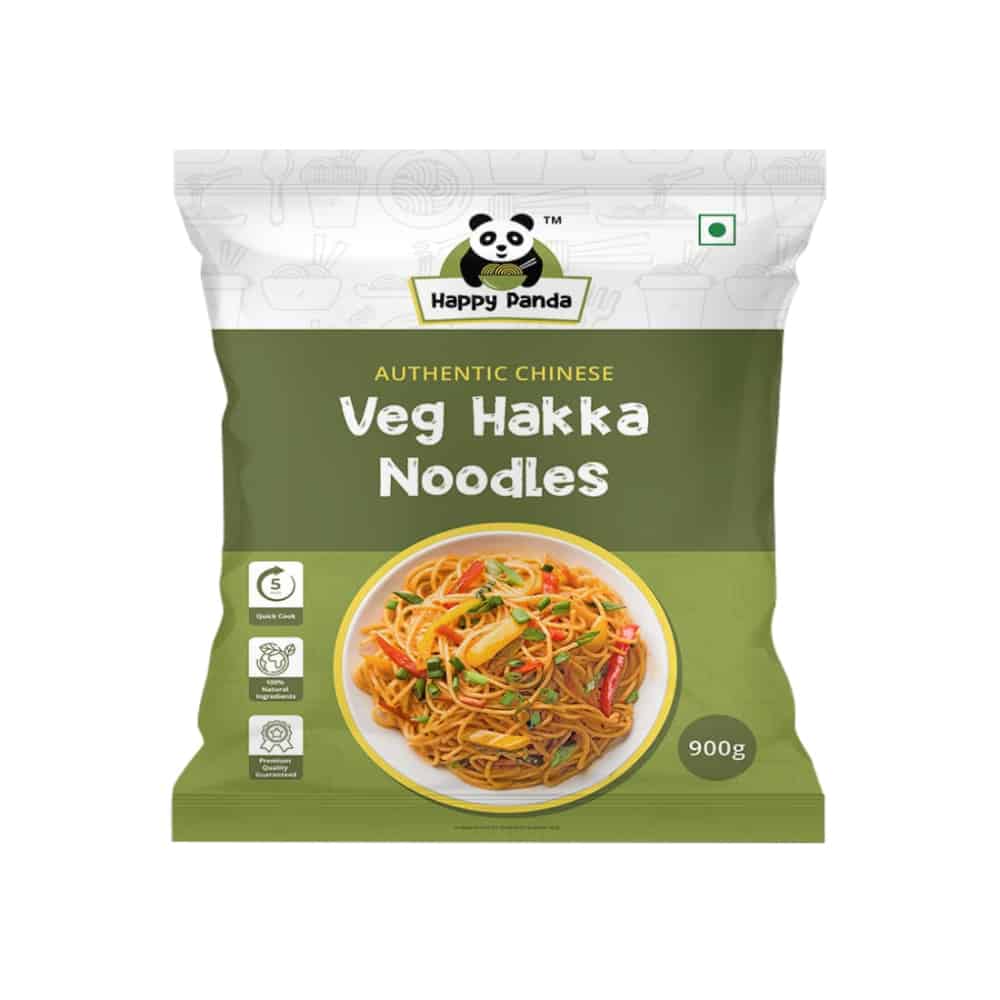 HAPPY PANDA-Veg Hakka Noodles-900g