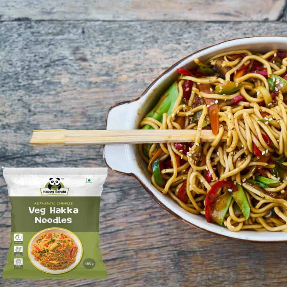 HAPPY PANDA-Veg Hakka Noodles-900g