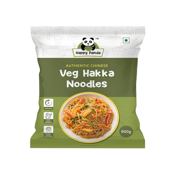 Happy Panda Veg Hakka Noodles 900gm