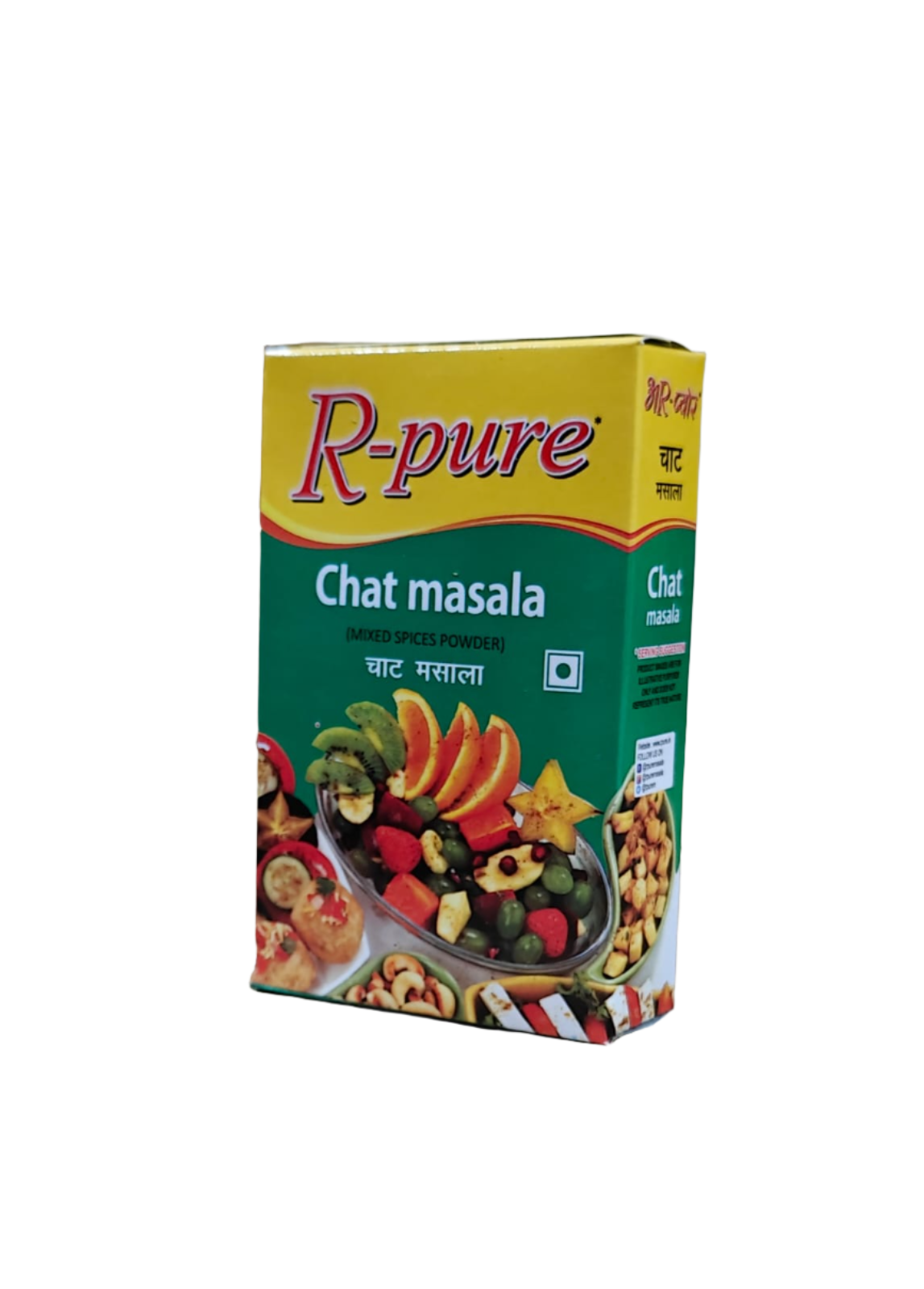 R-Pure - Chat Masala 100gm (Pack of 10Pcs)