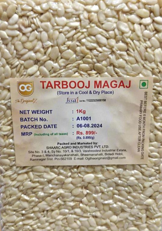 OG-TARBOOJ MAGAJ KERNELS 1 Kg