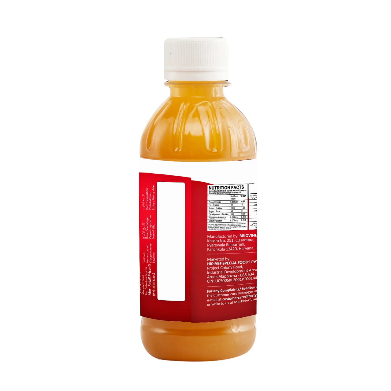 TASTY NIBBLES-Apple Cider Vinegar-Raw-250ml