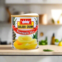 Thumbnail for GOLDEN CROWN-Pineapple Slice in Syrup-840gm (Pack of 24Pcs)