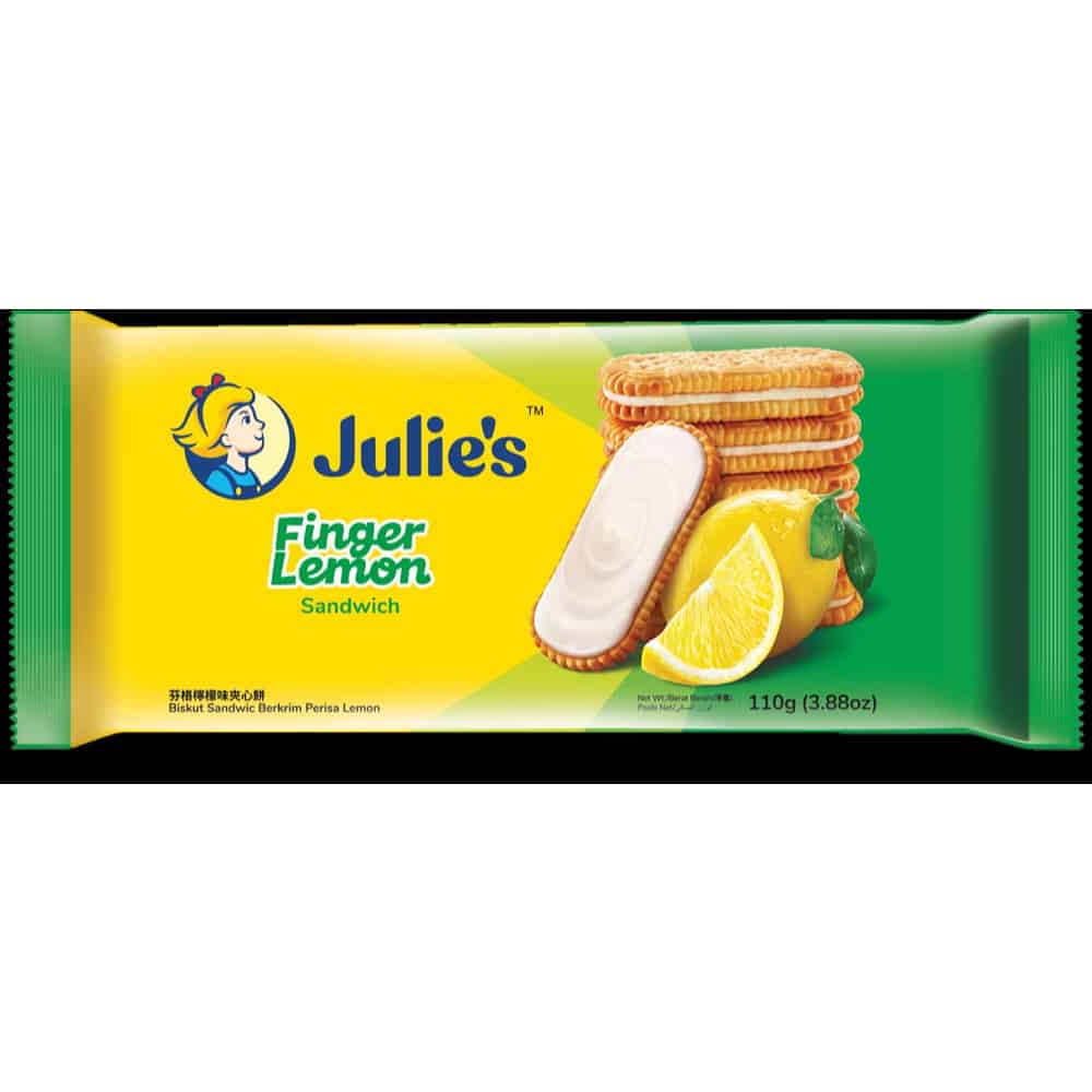 JULIE'S-Finger Lemon Sandwich-Biscuits-110g