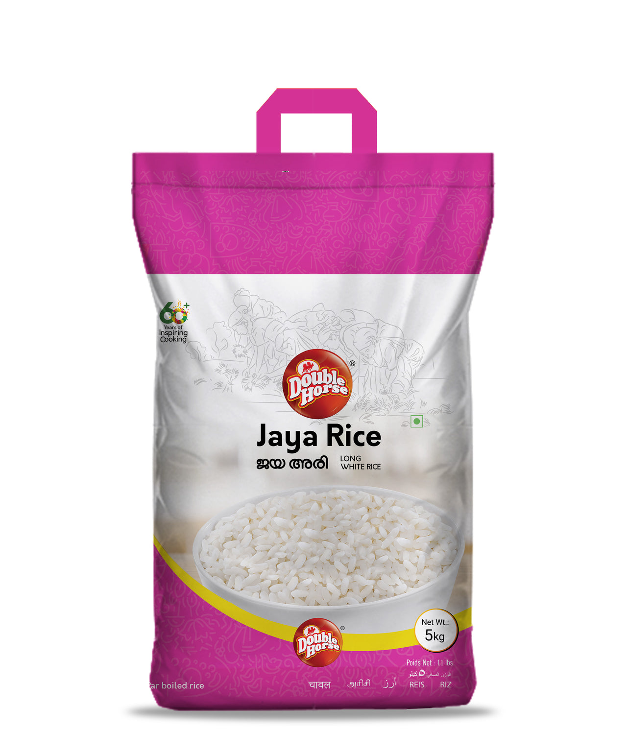 DOUBLE HORSE-White Jaya Rice 5Kg