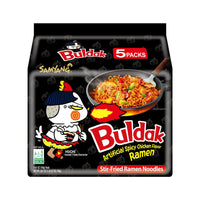 Thumbnail for SAMYANG Buldak Hot Chicken Flavor Ramen Noodles- Hot 140g-Pack of 5