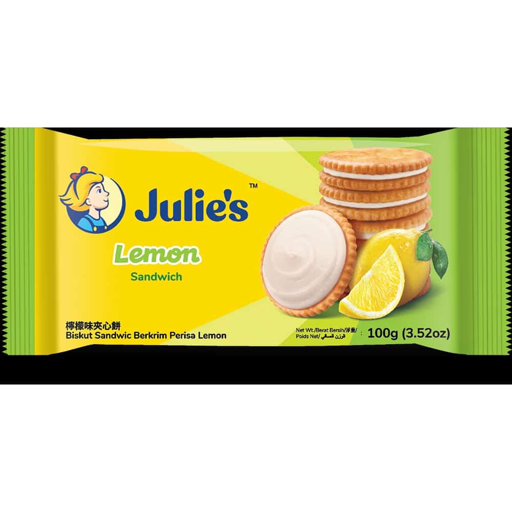 JULIE'S-Lemon Sandwich-Biscuits-100g