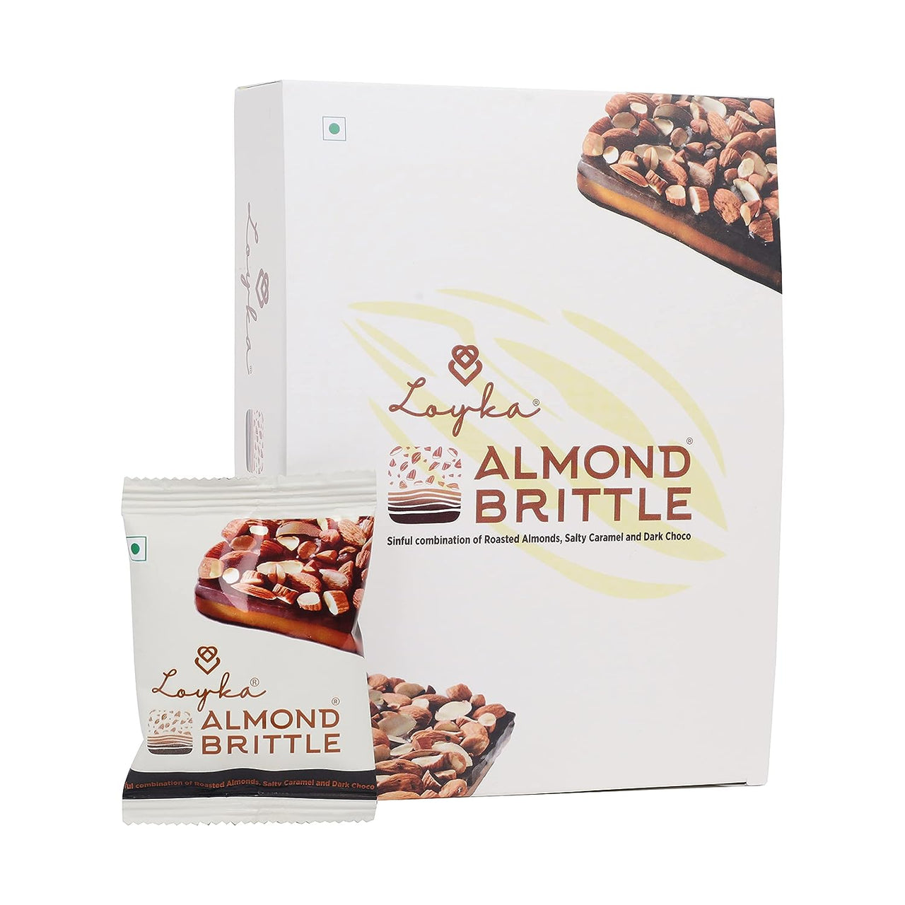 Loyka-Almond Brittle Box-204gm-12 pcs