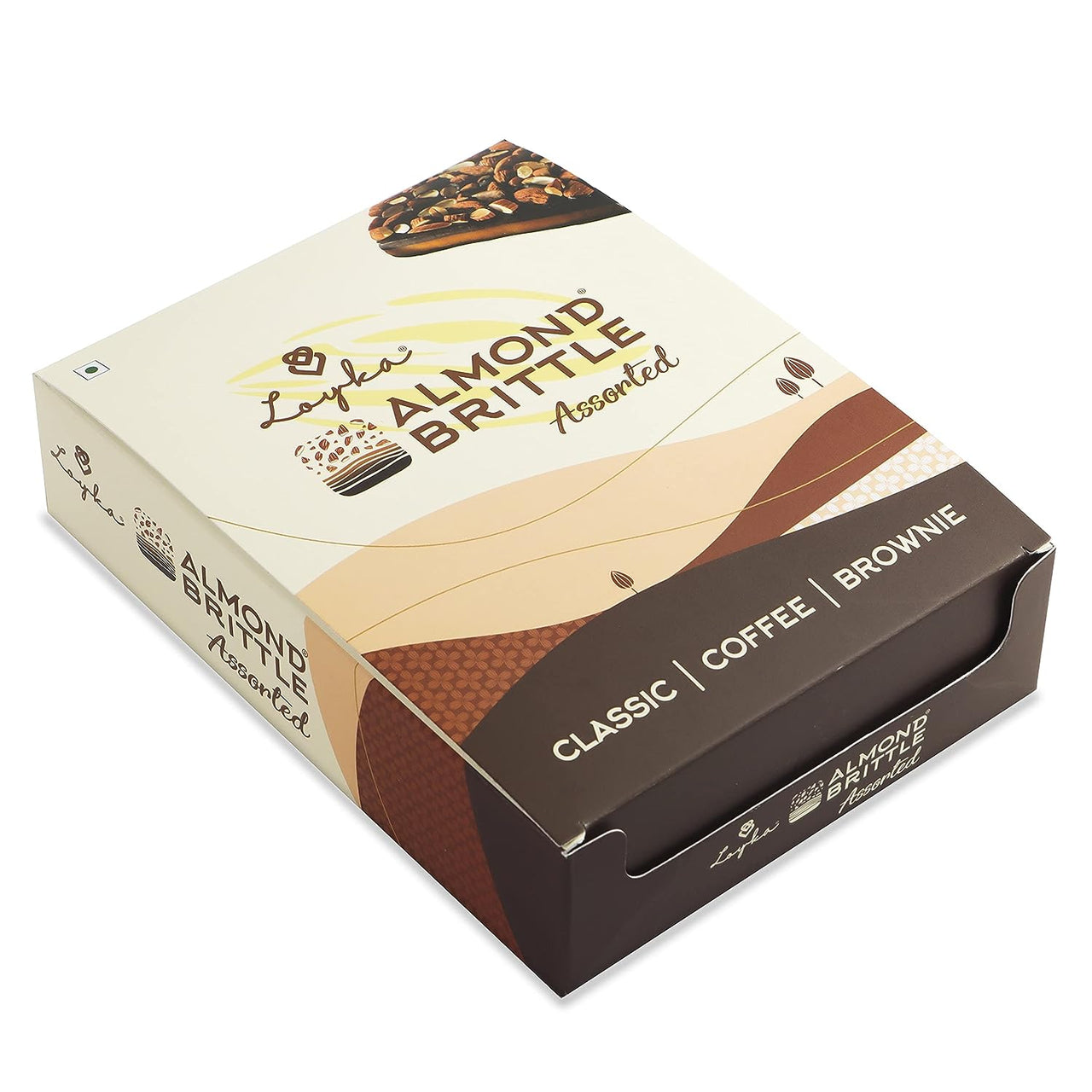 Loyka Almond Brittle Assorted Choco Box - 12 pcs