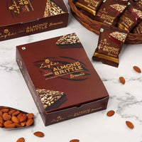 Thumbnail for LOYKA-Almond Brittle-BROWNIE-200g-12 pcs