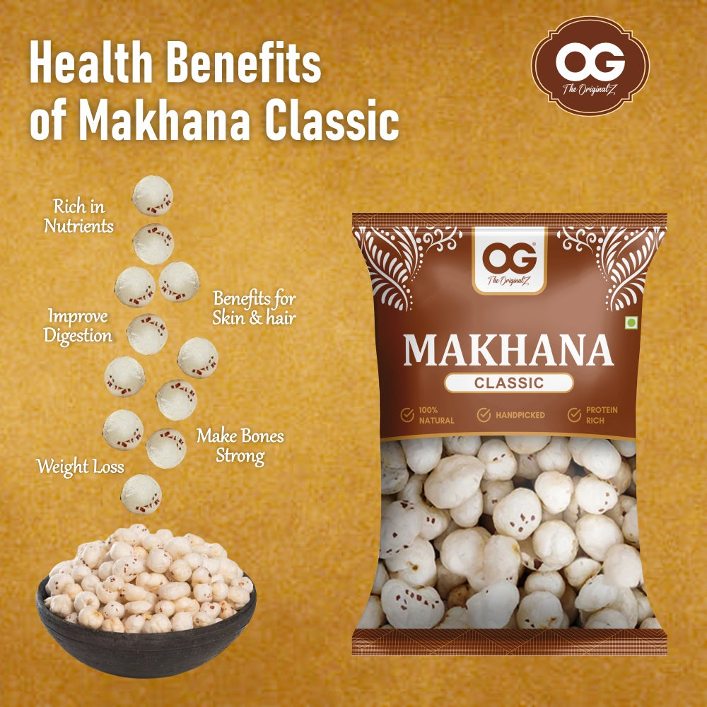 OG MAKHANA/FOXNUT CLASSIC 250G