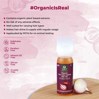 Thumbnail for ORGANIC HARVEST-Onion Hair Oil-Hair Growth Oil-Reduces Hair Fall-Control Hair Loss-With Red Onion Extracts & Combination of Organic Oils-150ml