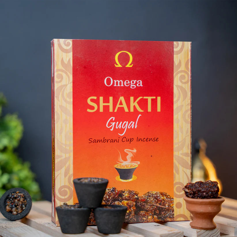 Omega-Shakti Gugal Cup Sambrani 12 Cups