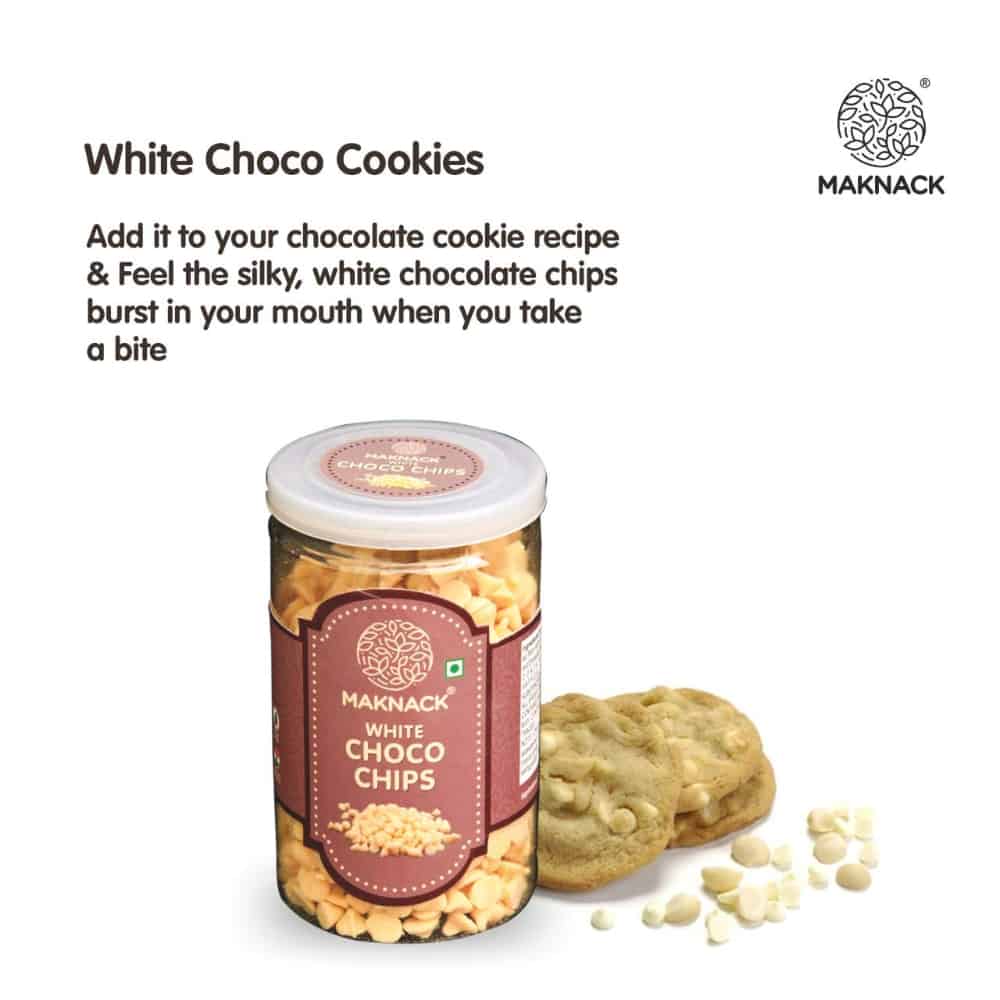 MAKNACK-White Choco Chips-100g